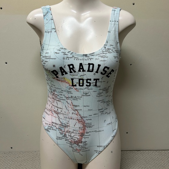 2/$30⚡️- SWIM | Women’s Paradise Lost swimsuit size S/M - Picture 1 of 7